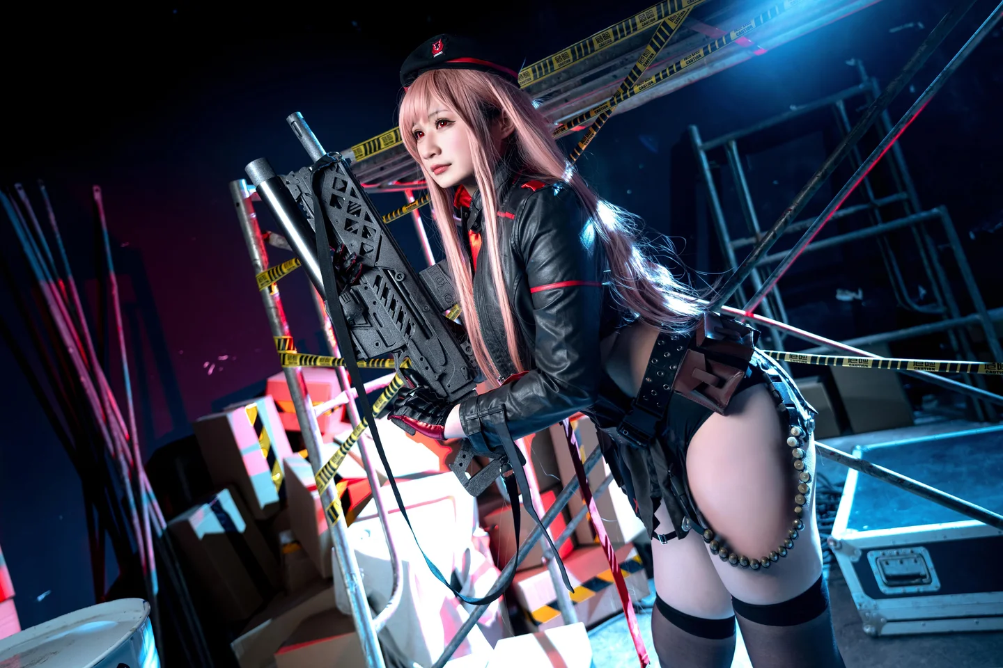 Zyra秋_胜利女神：妮姬·拉毗_贝雷帽_25P_246MB tg@simisebaisi 【丝足阁】011.webp